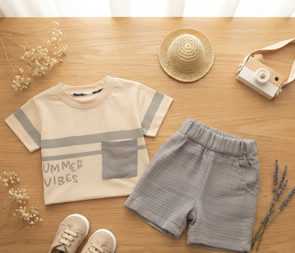 Ensemble Summer Vibes (Beige, 2Y)