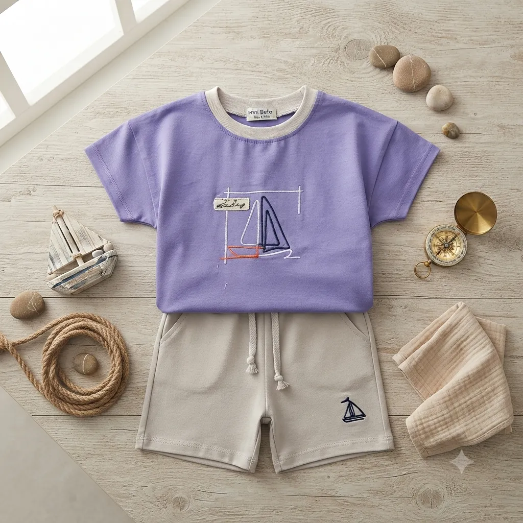 Ensemble Bello (Vert, 6M - 9M)